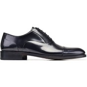 Resim Açma Deri Oxford Erkek Ayakkabı -9115- 