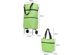 Resim Store Mania Ieg™ Alışveriş Çantası Katlanabilir Pazar Arabası Tekerlekli Pazar Arabası Katlanabilir 