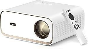 Resim Wanbo X5 Projeksiyon Cihazı 1100 ANSI Lümen, Android, Full HD, 4K DC, Otomatik Odaklama, Otomatik Keystone, Perde Algılama 