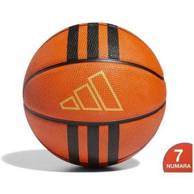 Resim Adidas 3s Rubber X3 Basketbol Topu Hm4970 Turuncu Hm4970 