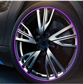 Resim Sones Evrensel Dekoratif Çizilmeye Dayanıklı Stickup 8 Mor 