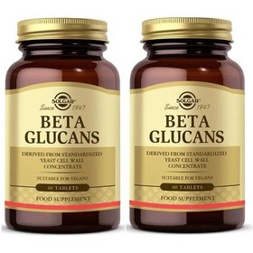 Resim Solgar Beta Glukan 1.3 Vitamin 2 x 60 Tablet 