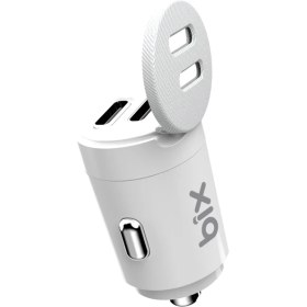 Resim Bix BXCC65C 65W Çift Portlu Type-C Araç Şarj Aleti Apple iPhone & Android & Notebook Mini Araç Içi Şarj Cihazı 