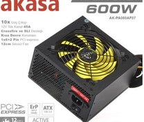 Resim Akasa Viper 600W 80Plus Bronze Sertifikalı Single Rail Güç Kaynağı (Ak-Pa060Af07) 