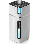 Resim Mufunye 300ml Araba Sis Nemlendirici Difüzör Taşınabilir Renkli Gece Lambası Sessiz Nemlendirici Esansiyel Yağ Difüzörü Serin Masaüstü Usb Güç Kaynaklı Nemlendirici Ev Seyahat Ofis İçin A 