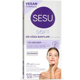 Resim Sesu Soft Sir Ağda Bantları Yüz Bölgesi 12 li 