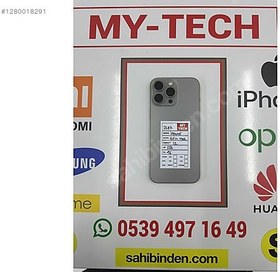 Resim Apple iPhone 16 Pro Max İkinci El YD | 256 GB | Natürel Titanyum 