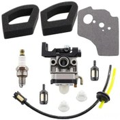 Resim Honda Gx25 Gx35 Hht35 Fg110 Biçme Makinesi Motoru İçin Karbüratör Seti - Hava Filtresi İle 16100-z0h-825 17211-z0h-000 Tamiri 