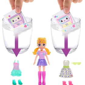 Resim Polly Pocket Disko Dansı Eğlenceli Kıyafetler Oyun Seti HRD65 - 4+ Yaş 