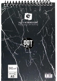 Resim Alex Schoeller Dot Grid Noktalı Defter A5 90 G 60 Yp 