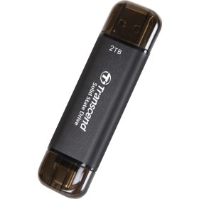 Resim Transcend TS2TESD310C 2TB Type-C SSD - Siyah 