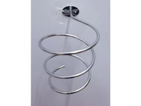 Resim Banyo Monza Fön Askı Aparatı Paslanmaz Mat Krom 