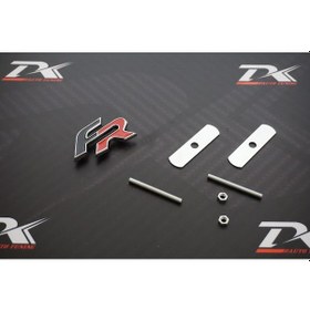 Resim Seat Fr Logo Ön Panjur Vidalı 3D Krom Metal Logo 