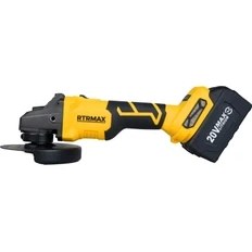 Resim RTRMAX Akülü Avuç Taşlama Kömürsüz 115MM 8.500RPM 2x4 Ah Akü Rtrmax S-Lıon RTS5050 