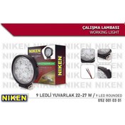 Resim Nıken Calısma Lambası 9 Ledli Yuvarlak IS00-NIKEN 0520010301 