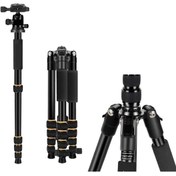 Resim CAFELE Zmı Q666 Seri Profesyonel Hidrolik Başlıklı 13 Kg Kapasiteli Profesyonel Tripod 