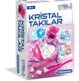 Resim Fillikutum Clementoni Bilim Ve Oyun - Kristal Takılar 