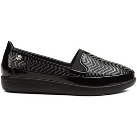 Resim Pierre Cardin PC-52243-3441 Siyah Rugan - Kadın Günlük Ayakkabı 35684 