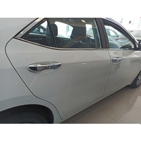 Resim Toyota Uyumlu Corolla 2013-2018 Kapı Kolu Kaplama Nıkelaj N11.7387 