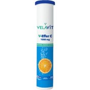 Resim Velavit V-Effer C 1000 mg 20 Efervesan 