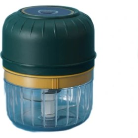 Resim Xhltd Abs Elektrikli Sarımsak Pres, Akıllı Çok Fonksiyonlu Elektrikli Mini Kablosuz Sarımsak Kıyılmış Makine (Yurt Dışından) 