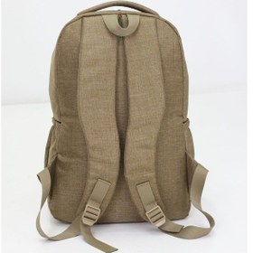 Resim Rahat Taşımalı 5 Bölmeli Sırt Çantası Konforlu Yapı, Modern Görünüm, Yüksek Hacim Kahverengi 