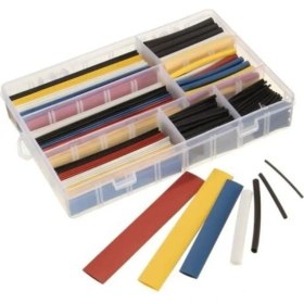 Resim Mena Rise Isı Polyolefin Shrink Daralan Makaron Set Kutulu 140'LI 