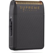 Resim Supreme Trimmer Siyah Solo Tek Folyo Shaver Tıraş Makinesi 7800 Rpm Motor Usb- C Şarjlı 