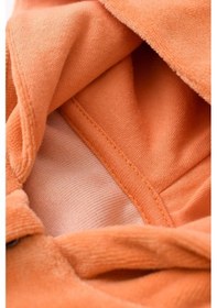 Resim BabyCosy Kapüşonlu Kadife Pantolon Ve Uzun Kollu Gömlek Takım 001 
