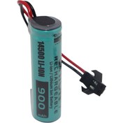 Resim 3.7V 14500 Li-Ion Siyah Soketli Oyuncak Araba Pili 14Mm X 50Mm Ö 