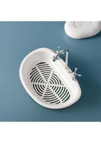 Resim River World Sabunluk Şekli Lavabo Renkli 