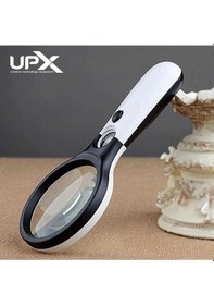 Resim Upx 6902 Optik Lens El Büyüteç Lens Çapı 75mm 5 Diopter 