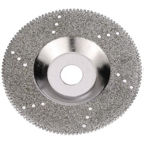 Resim Aubyhe Zümrüt Kaplı Testere Dişli Taşlama Diski 100mm - 16mm Çaplı Delikli, 1.8mm Kalınlık, Elektrikli/strobus Taşlama Aleti Aksesuarı 