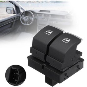 Resim Genel Markalar Volkswagen Golf V - Scirocco Polo Jetta Çiftli Krom Cam Anahtarı 