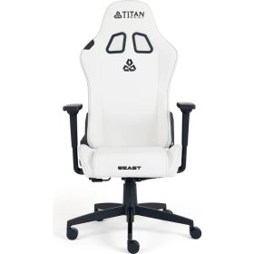 Resim Titanseat Beast Leather White Oyuncu Koltuğu 