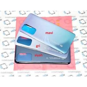 Resim Xiaomi Mi 10T Arka Pil Batarya Kapağı (Cam) 