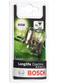 Resim 2 Adet 12volt Bosch 67 Ampul R5w Araba Ampulleri Park Ampulü Ve Plaka Lambası Ampulü 