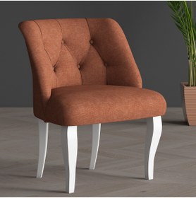 Resim İdeal kolsuz berjer turuncu 