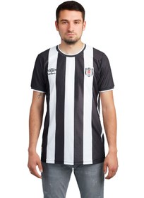 Resim Beşiktaş Lisanslı Çubuklu Yetişkin Umbro Forma - L 