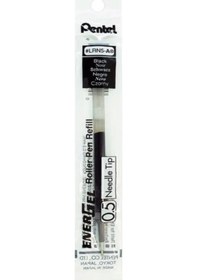 Resim Pentel 0.5 Mm Roller Kalem Refili Siyah 12'li Paket 