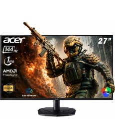 Resim Acer KG270 P0 27" 1920 x 1080 144 Hz VA Panel Oyuncu Monitörü UM.HX0EE.047 1ms Tepki Süresi 