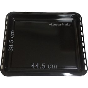 Resim Bosch Siemens Profilo Ankastre Fırın Emaye Tepsi 44.5cm X 38.5cm 