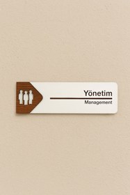 Resim Lucena Yönetim Ofis Oda Kapı İsimliği Yönlendirme Tabelası Levhası Kişiselleştirilebilir 