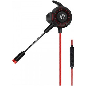 Resim HYTECH HY-GK1 3,5 Oyuncu Esnek Mikrofonlu Kı mızı Kulakiçi Kulak 