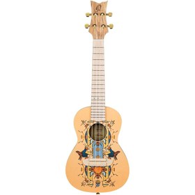 Resim Ortega RUAR-EY Art Series Concert Ukulele (Egypt Custom) 