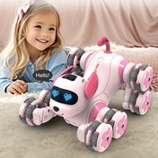 Resim Robot Köpek Çocuk Oyuncağı - Tırmanabilir, 360° Dönebilir, Yarış Edecek ve çoklu işlevlere sahip. Şık tasarama, dayanlıklı İnteraktif oynama ebeveytiyle, çaığdaş iletişekimli robot köpük, çoçek aktiviteye yardım eder. ,Edukatör RoboTik Evcil Hayvan., Akıl Alıcısı, Çiftlik Hediyesi, Çevrelerine Uygundur 