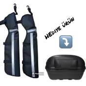 Resim Bike Sky Bike Sky Bacak Rüzgar Koruma Kolay Giyimli Dizlik ( Motosiklet Çanta Sırt Dayama Hediyeli ) 