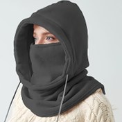 Resim Kış Kayak & Kar Sporları Balaclava Yüz Maskesi ve Boyun Isıtıcısı - Rüzgar Geçirmez, Soğuğa Dayanıklı Tam Kaplama Polar Astarlı Şapka Tasarımı, İnce Uyumlu Erkekler için İdeal Skiing Snowboard Eşofman Altı, Erkekler için kış bere,Erkekler için kışlık giysiler 