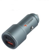 Resim Torima 38w Çift Usb Ve Type-c Qc 3.0 Araç Şarj Cihazı | 20w Pd Hızlı Şarj 