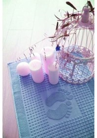 Resim Mavi 2 Adet Ayak Havlusu Winter Havlu Çok Renkli 